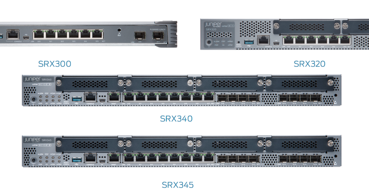 Juniper SRX Integrated Firewall overview Route XP
