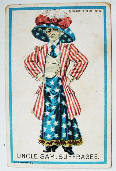 Suffragee Postcard