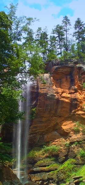 Toccoa Falls Georgia by Dear Miss Mermaid copyright by http://DearMissMermaid.Com