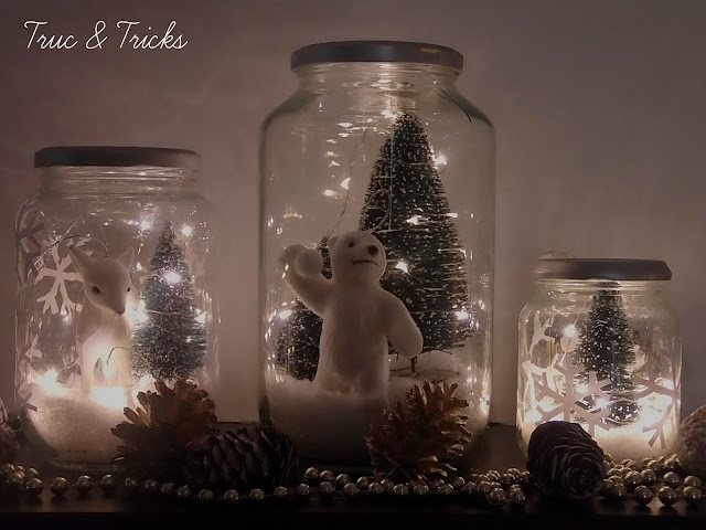 Truc & Tricks: Déco de Noël DIY : Noël en bocal