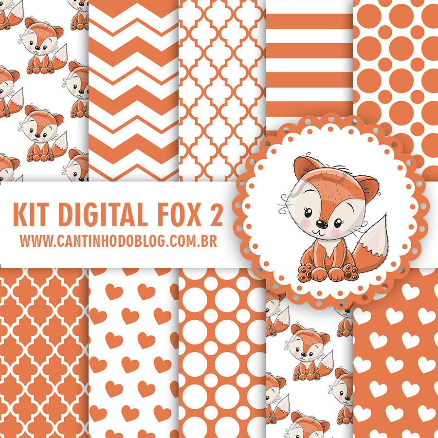 Kit digital raposinha Free até as 2030h Cantinho do blog