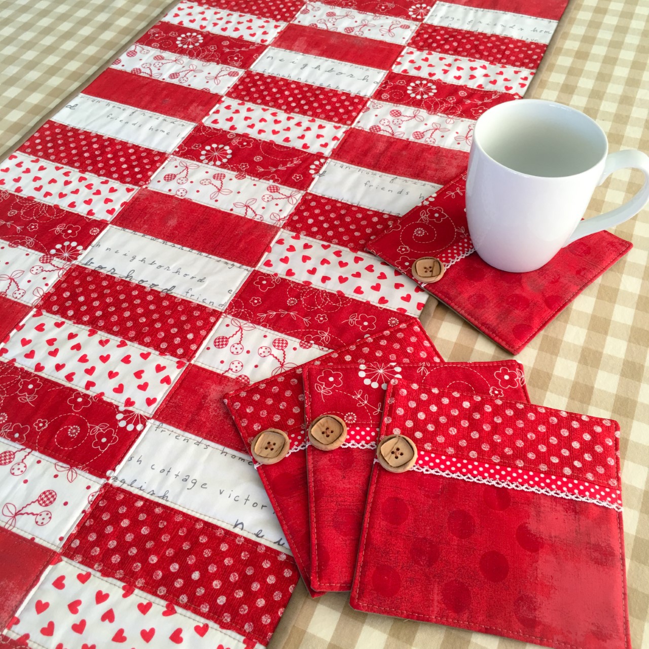 Fort Worth Fabric Studio Friday Bundle Batch {Cherry Bomb}