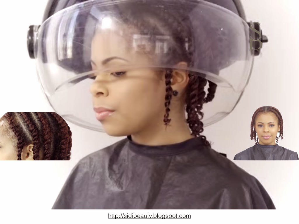 secando los Flat Twist Out