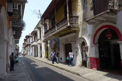 Tanner in Cartagena, Kolumbien