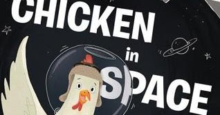 Kiss The Book Chicken In Space By Adam Lehrhaupt Advisable
