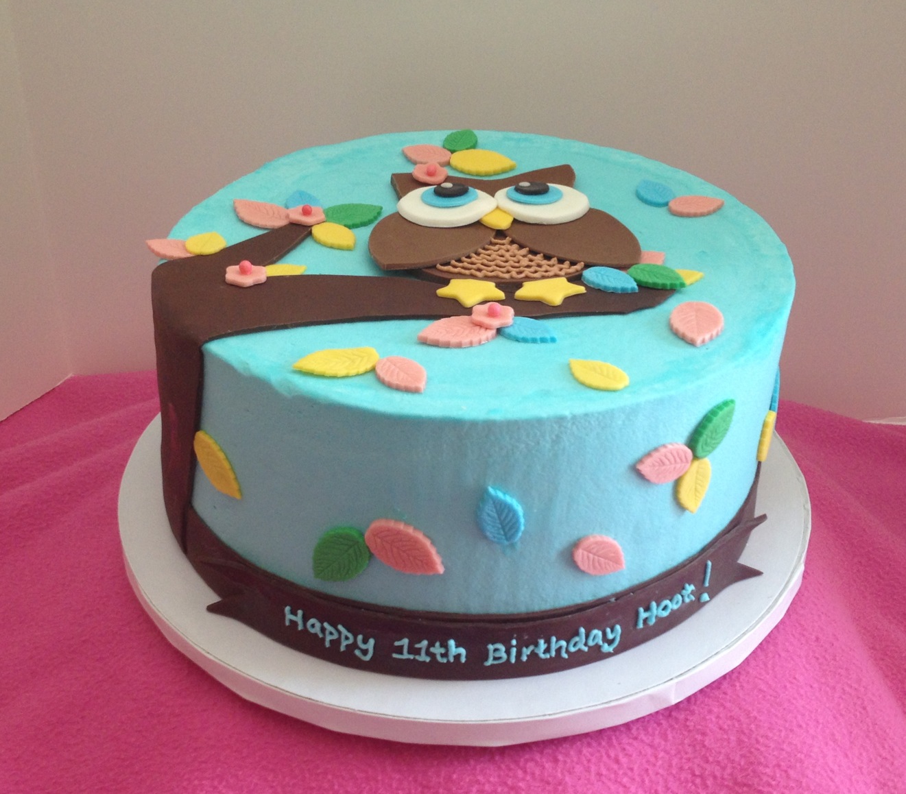 The Sugar Queen Owl Cake