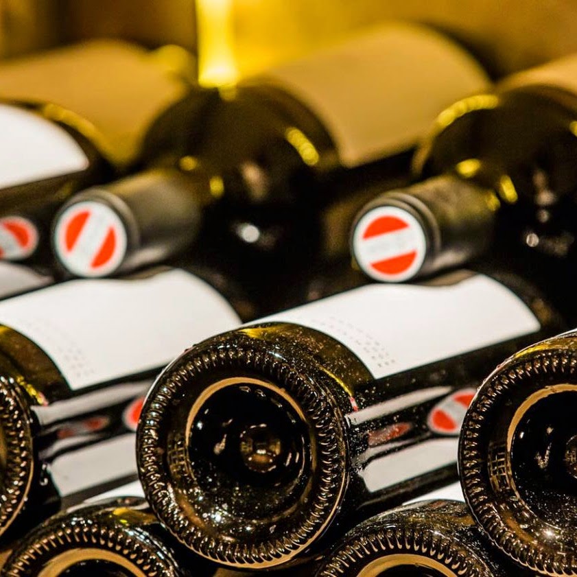 Austrian wine bottles
