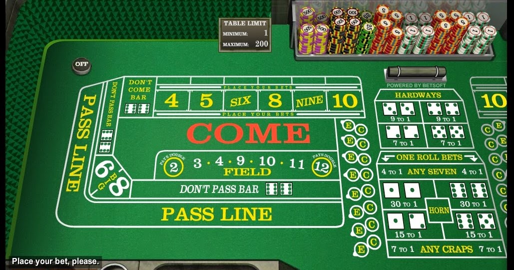 Roll the dice with a game of Craps. Learn about Craps and where to play