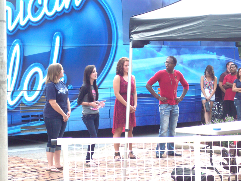 The Moon and the Willow Tree The American Idol Tryouts in Bowling