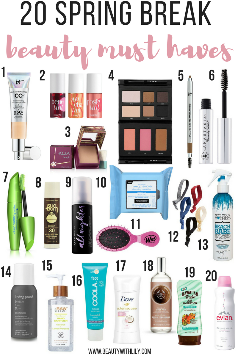 20 Spring Break Beauty Must Haves - Beauty With Lily