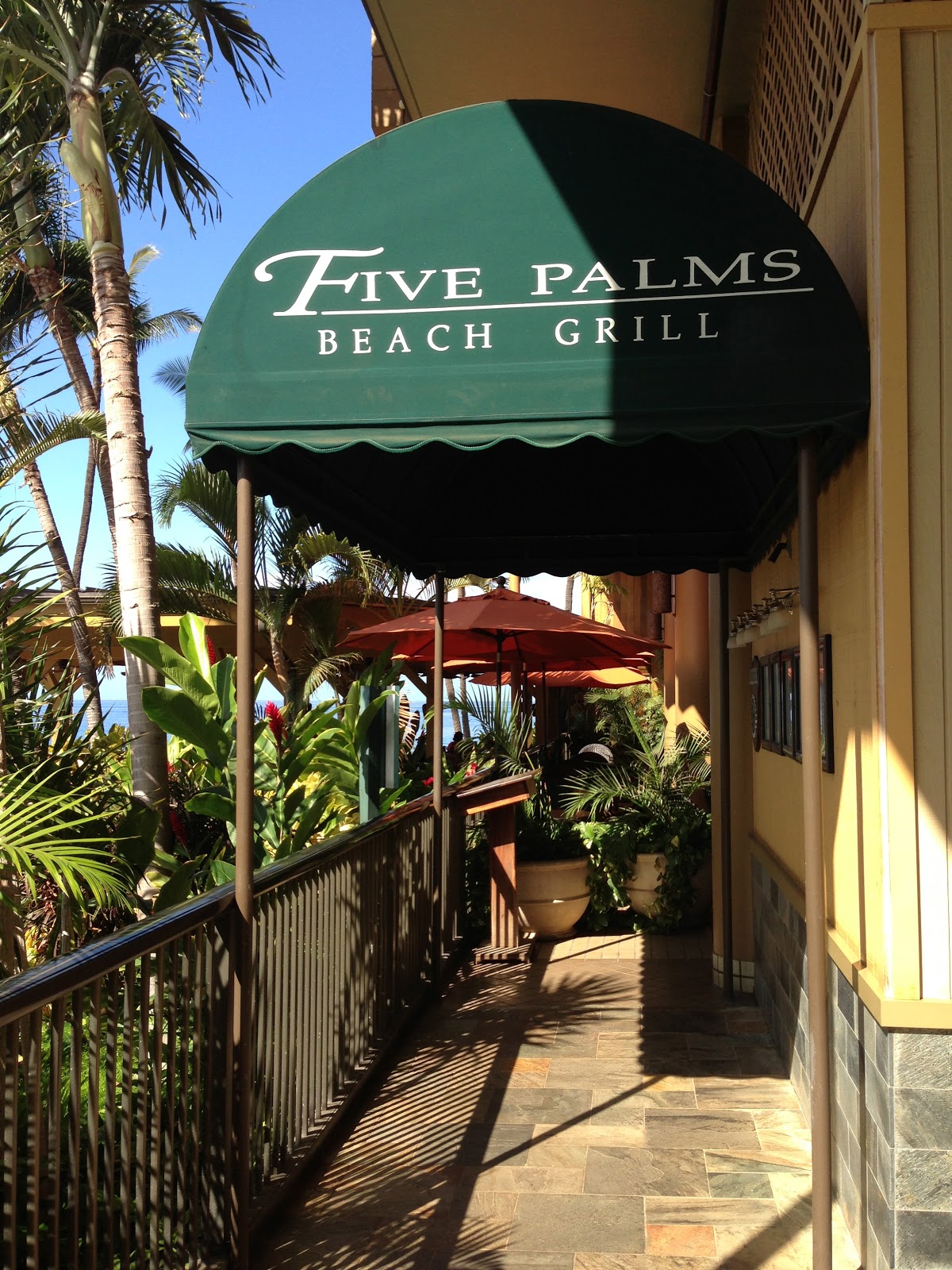 GREAT EATS HAWAII FIVE PALMS BEACH GRILL WAILEA, MAUI