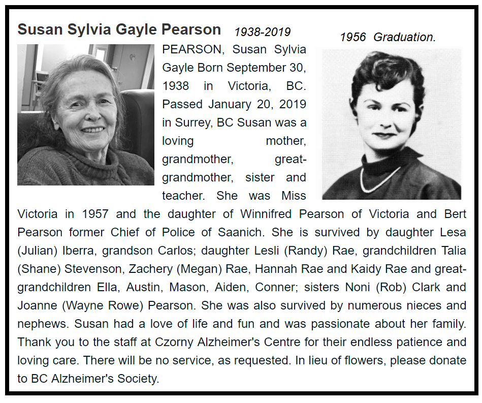 Royal Oak School Yard Obituaries