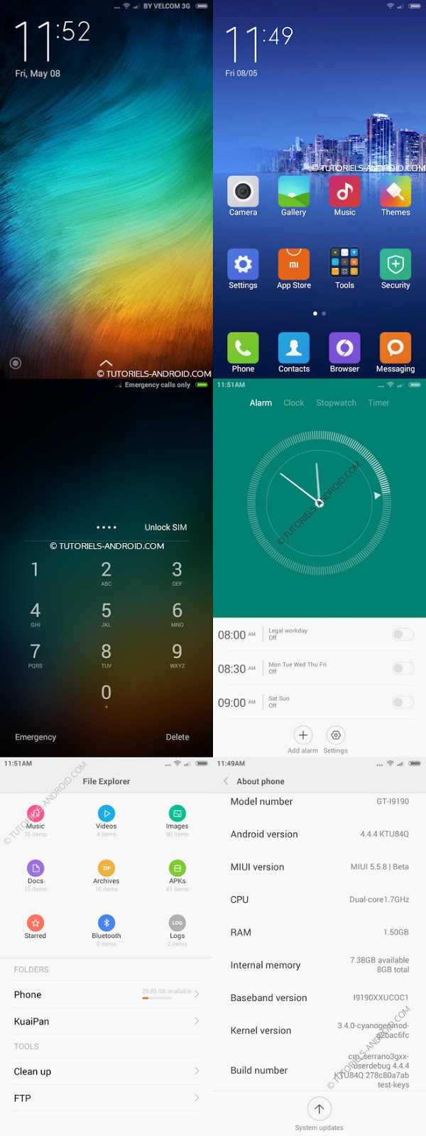 Screenshot - Miui6 Android 4.4.4 - GALAXY S4 Mini