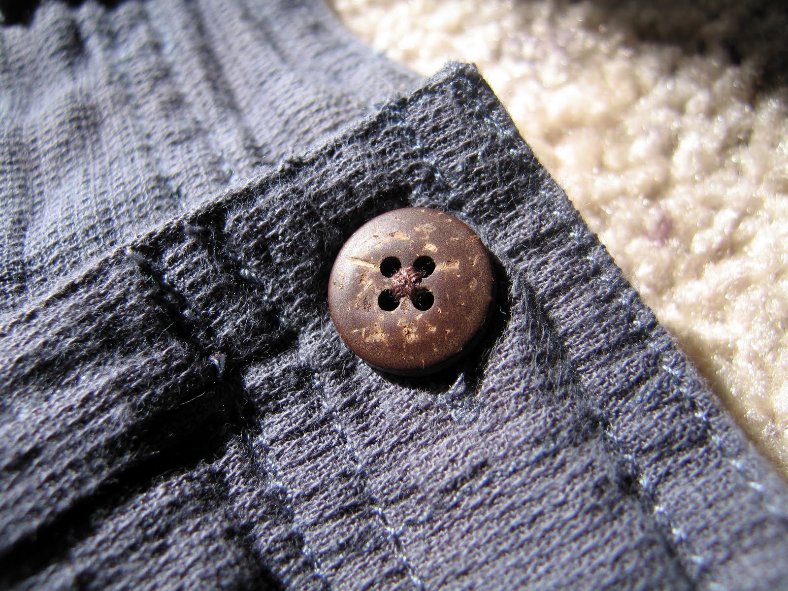 Candidly Kate: ˚tutorial˚ Sewing on a Button