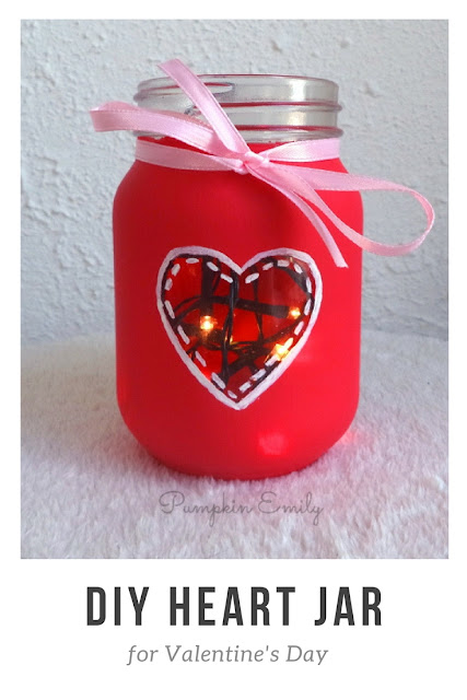 DIY Heart Jar for Valentine's Day | DIY Valentine's Day Room Decor