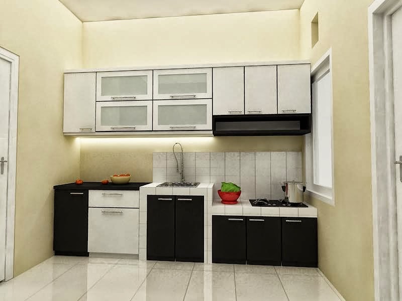 Warna Dapur Cerah Menarik