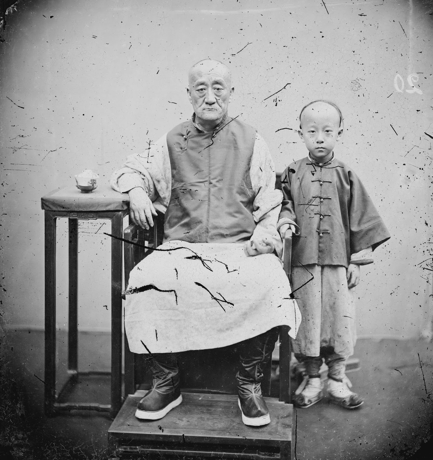 The Chubachus Library of Photographic History Portrait of a Mandarin