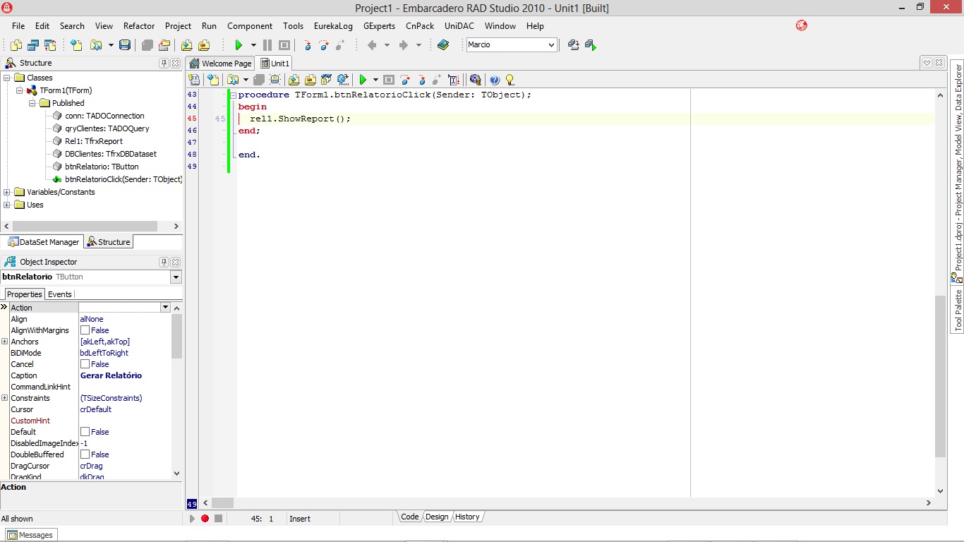 PROGRAMAR É SIMPLES !!!: Delphi conectando com SQL Server + Montando ...