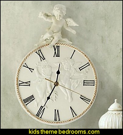 Cupid Theme Embossed Polyresin Wall Clock mythology theme bedrooms - greek theme room - roman theme rooms - angelic heavenly realm theme decorating ideas - Greek Mythology Decorations - heavenly wall murals - angel wings decor - angel theme bedrooms Cupid Theme Embossed Polyresin Wall Clock mythology theme bedrooms - greek theme room - roman theme rooms - angelic heavenly realm theme decorating ideas - Greek Mythology Decorations - heavenly wall murals - angel wings decor - angel theme bedrooms