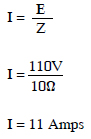 total current calculate