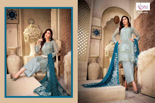 Rinaz fashion jasmin vol 5 Net work Pakistani Suits eid and Ramzan Collection