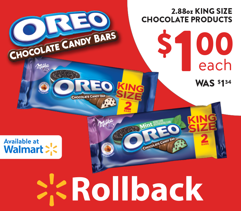 #Giveaway OREO Chocolate Candy Bar at Walmart