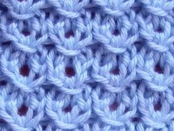 TRICÔ MANUAL COM RECEITAS: PONTO OLHOS DE PERDIZ OU OITINHO