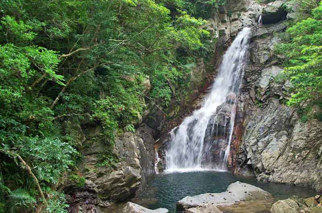Hiji Waterfall in northern Okinawa