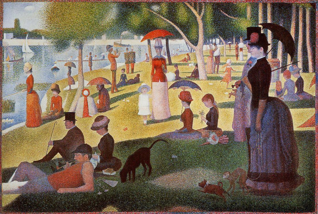 A Sunday Afternoon on the Island of La Grande Jatte – Georges Seurat Georges Seurat - A Sunday Afternoon on the Island of La Grande Jatte