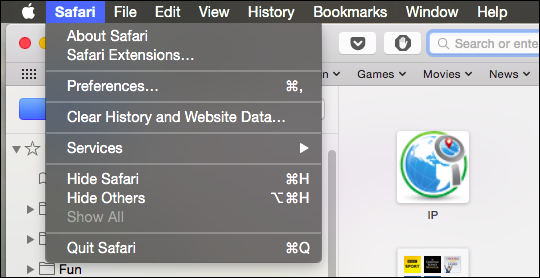 Step 2-Fully Reset Safari on Your Mac