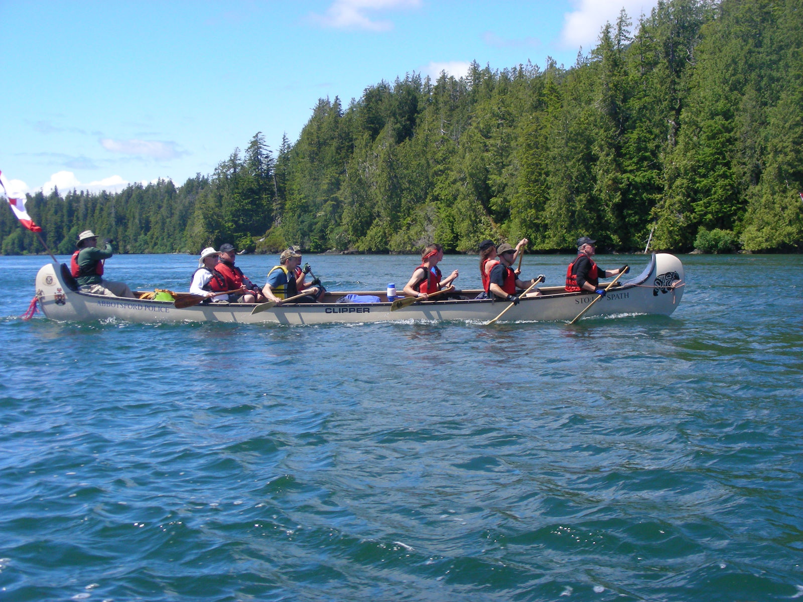 Sunshine Coast Pulling Together Canoe Journey 2011 The Abbotsford