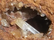 Arogonite crystals