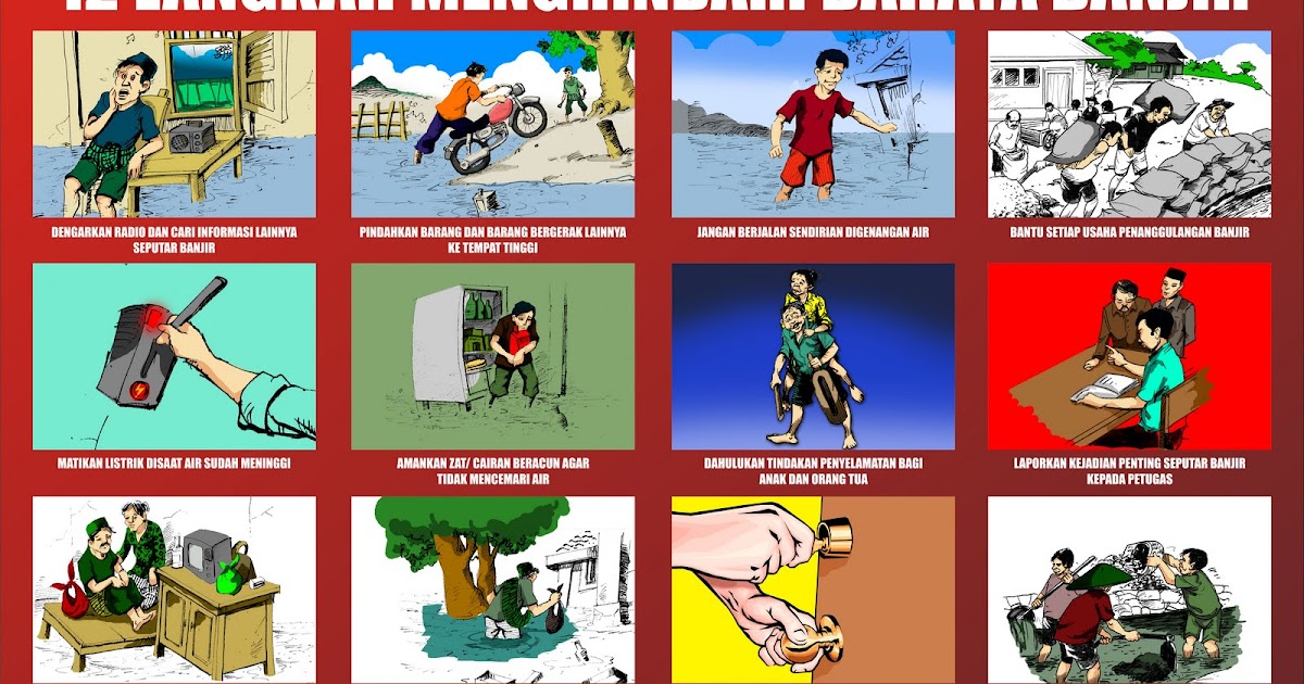 KONSPIRASI: cara menghadapi banjir