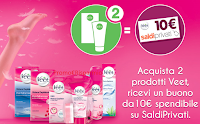 Veet ti regala 10 euro per il tuo shopping Logo Veet ti regala 10 euro per il tuo shopping