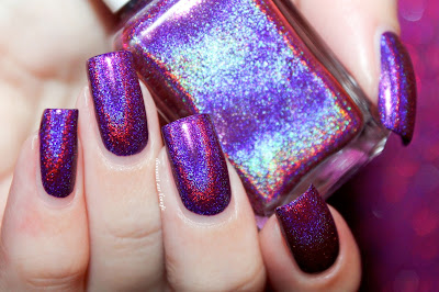 Swatch of "Berry Good Looking" from Cupcake Polish