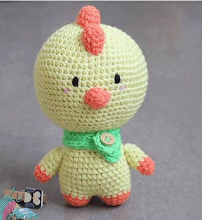 PATRON GRATIS POLLO AMIGURUMI 37533