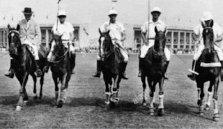 1936 Olympic polo competition.