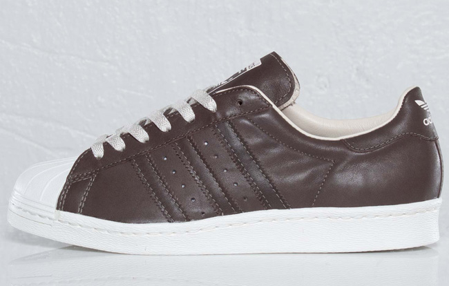 adidas superstar 80s brown