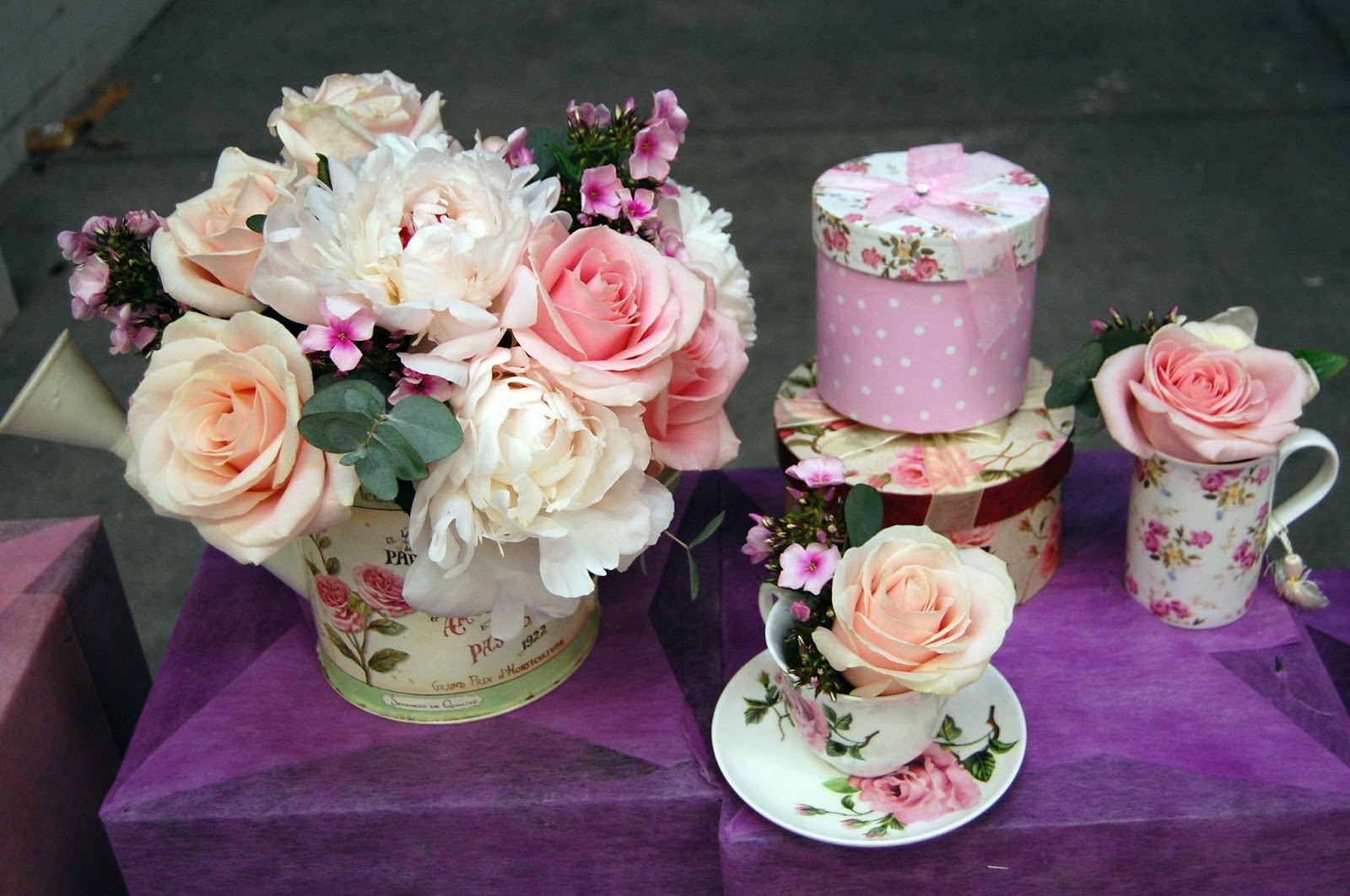 Mood Flowers Wedding Flowers Demonstration Country Baskets Gateshead