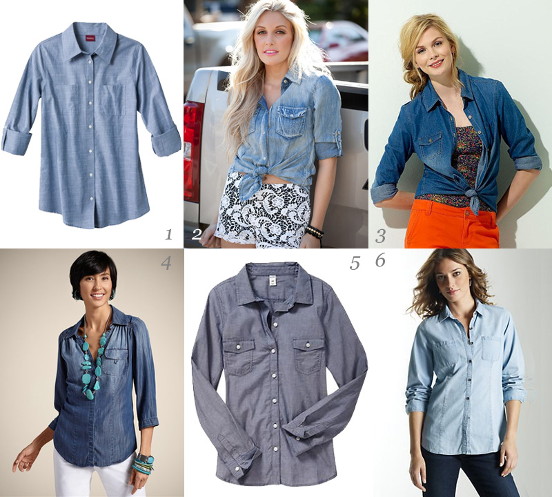 Über Chic for Cheap: Request: Keeper Chambray Shirt