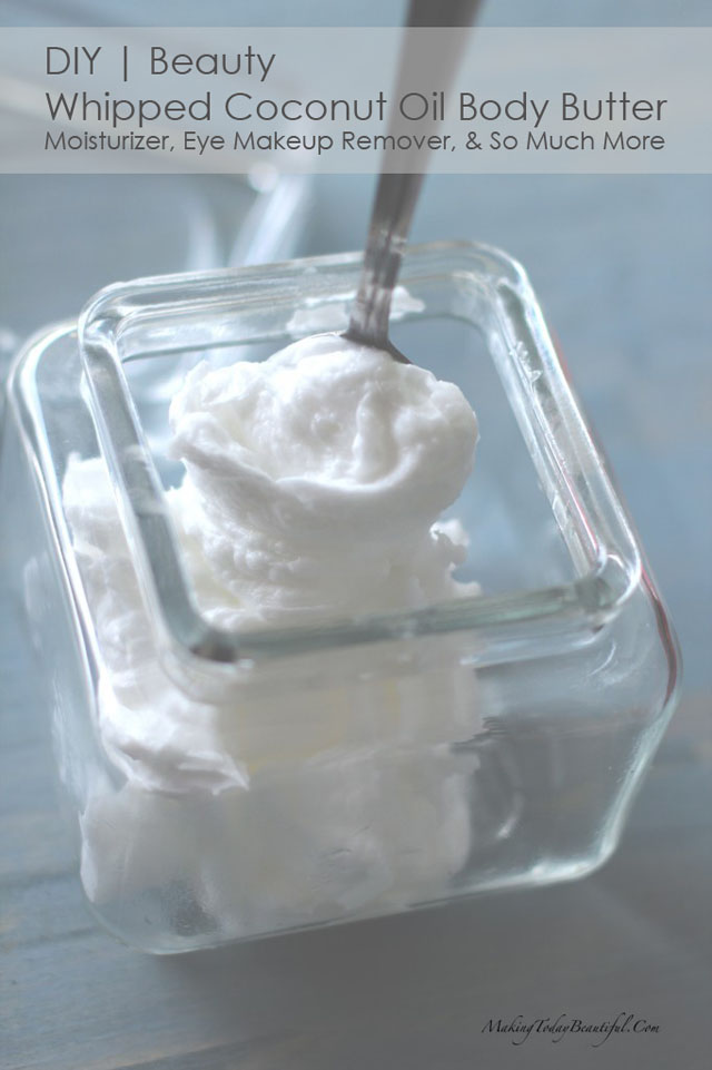 DIY Whipped Coconut Oil Body Butter