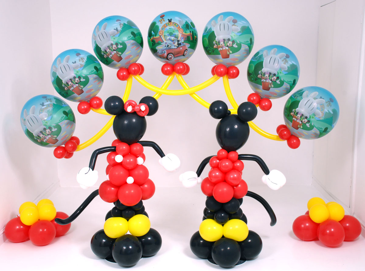 Ideas Para tus Fiestas Tematicas: Decoracion Fiesta de Mickey Mouse