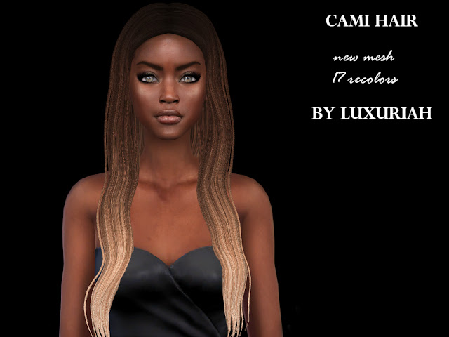 CAMI HAIRSTYLE FOR SIMS4 - NEW MESH