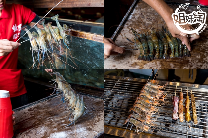 六少爺海鮮燒烤 屏東 墾丁 美食 推薦 優惠 必吃 泰國蝦