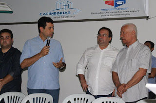 Jornada pedagógica  surpreendeu secretario do estado de Alagoas no evento em cacimbinhas.