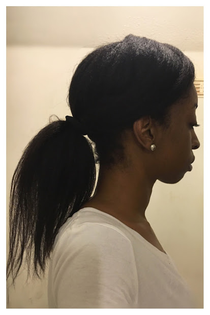 healthy hair diary armpit