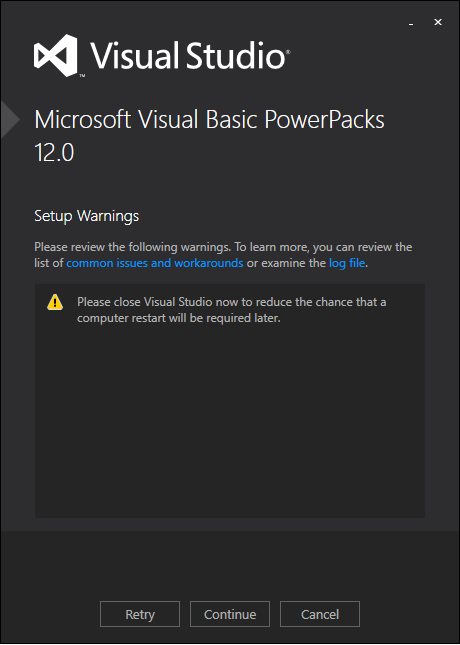 مراحل نصب  Visual Basic PowerPack برای Visual Studio 2013