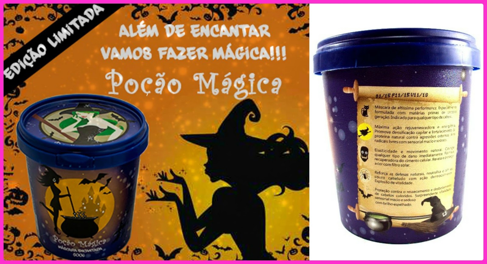 Cabelos Mais Máscara Encantada Poção Mágica Probelle Cabelos Mais Máscara Encantada Poção Mágica Probelle