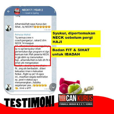 testimoni pengguna set kurus shaklee