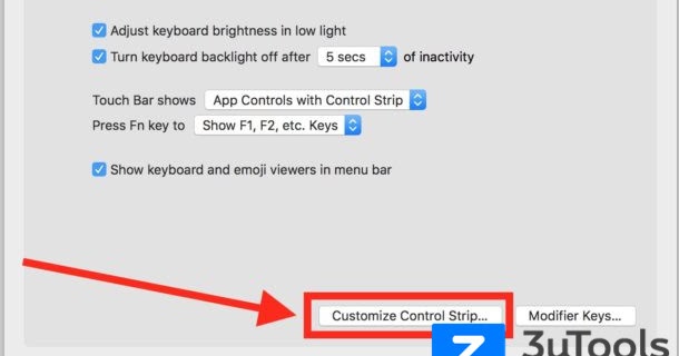 How to Remove Siri From Touch Bar On MacBook Pro?